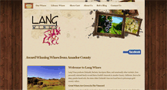Desktop Screenshot of langwines.com